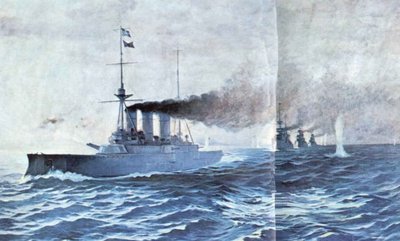 The Naval Battle of Elli, 13 December 1912 by Vasileios Hatzis